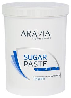 Сахарная паста для шугаринга средняя Легкая Light Aravia Professional