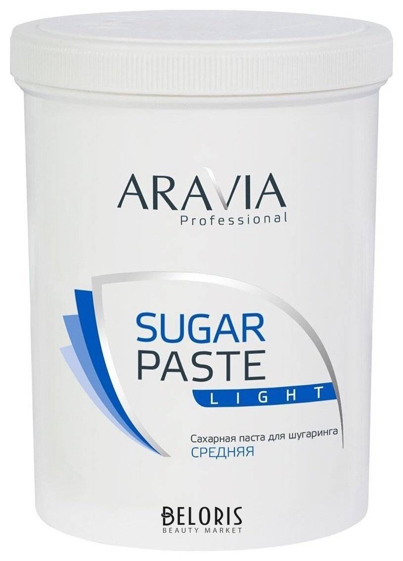 Сахарная паста aravia professional для депиляции тропическая средней консистенции