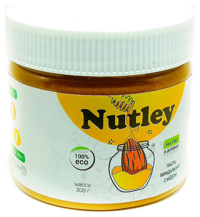Паста миндальная с мёдом Nutley