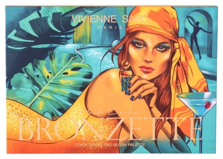 

Палетка контуринга и румян Haute Couture Bronzette
