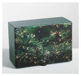 Складная коробка «Зимняя сказка», 22 × 15 × 10 см Дарите счастье