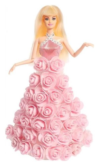 Кукла «Цветочная принцесса флори» с цветами и блестками, в пакете