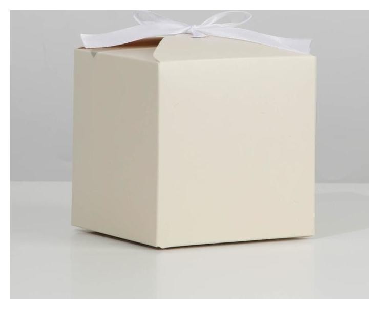 

Коробка складная «Бежевая», 12 × 12 × 12 см