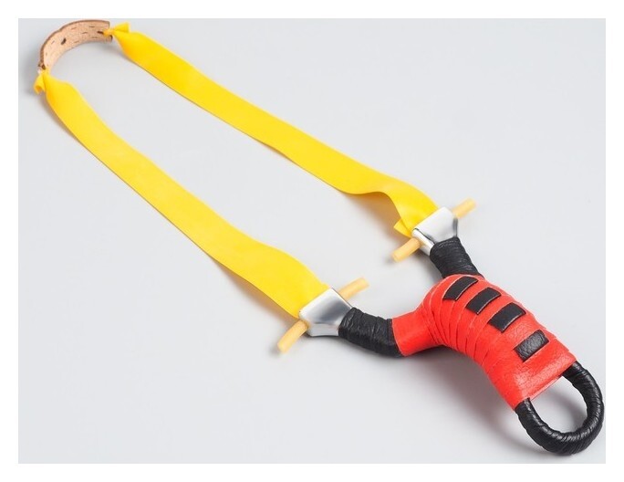 Рогатка "Змея", металлическая в оплетке  