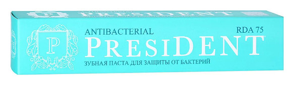 Зубная паста "Антибактериал" President
