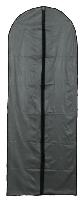 

Чехол для одежды доляна, 60×160 см, плотный, Peva, цвет серый
