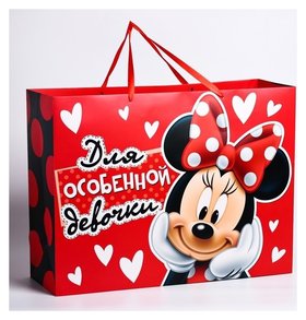 Пакет ламинированный "Для особенной девочки", минни маус, 46 х 61 см Disney
