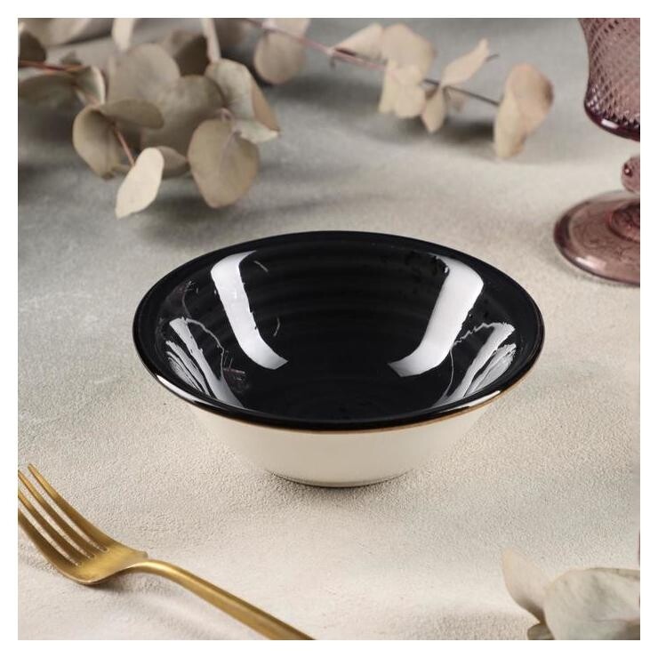 Миска Balance, 300 мл, D=15 см, цвет графит  By Bone