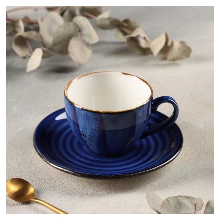 Чайная пара Enigma, чашка 220 мл, блюдце D=15,5 см By Bone