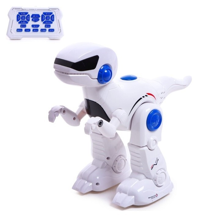 Робот радиоуправляемый «Диноробот», световые и звуковые эффекты, работает от батареек  