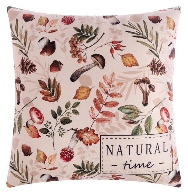 

Подушка этель "Natural Time" 40х40 см, 100% п/э