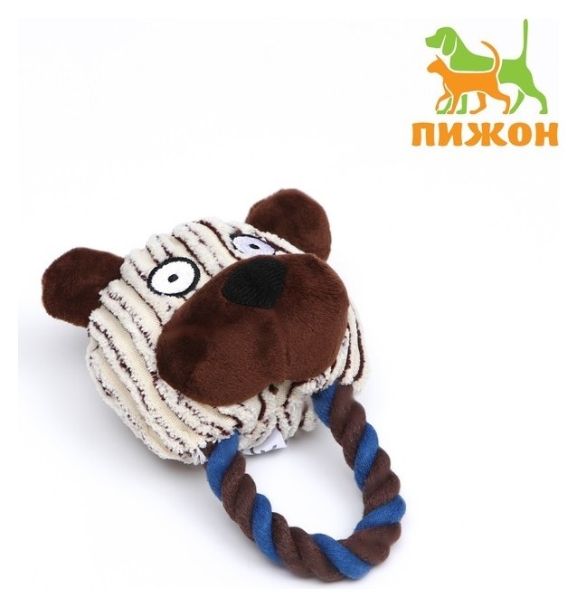 

Игрушка текстильная "Мишка на кольце", 15 х 12 см