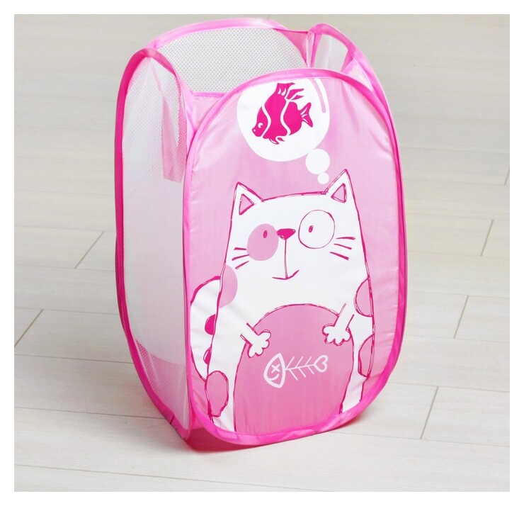 Корзина для игрушек «Котик»  