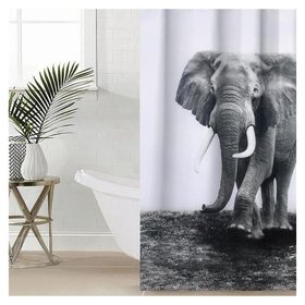 Штора для ванной комнаты доляна «Слон», 180×180 см, полиэстер Доляна