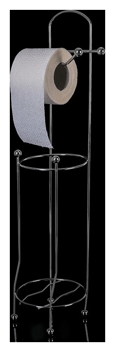 Держатель для туалетной бумаги доляна «Модерн», 15,5×15,5×65 см  Доляна