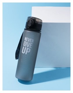 Бутылка для воды "Never Give Up", 600 мл Svoboda Voli
