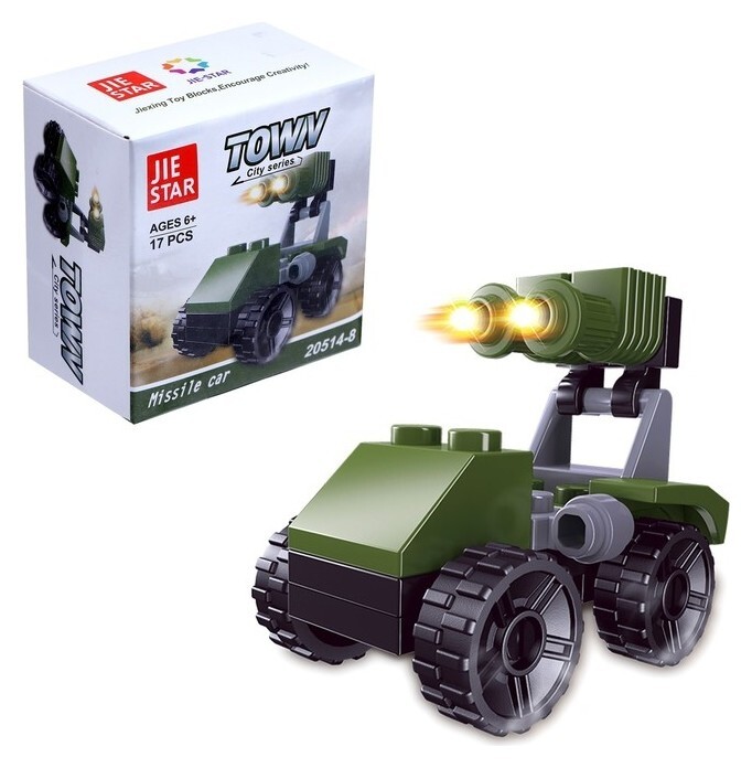Конструктор «Штурмовая машина», 17 деталей Jie Star