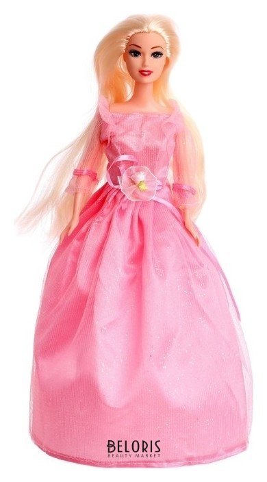 Кукла-модель «Принцесса» в платье, длинные волосы NNB