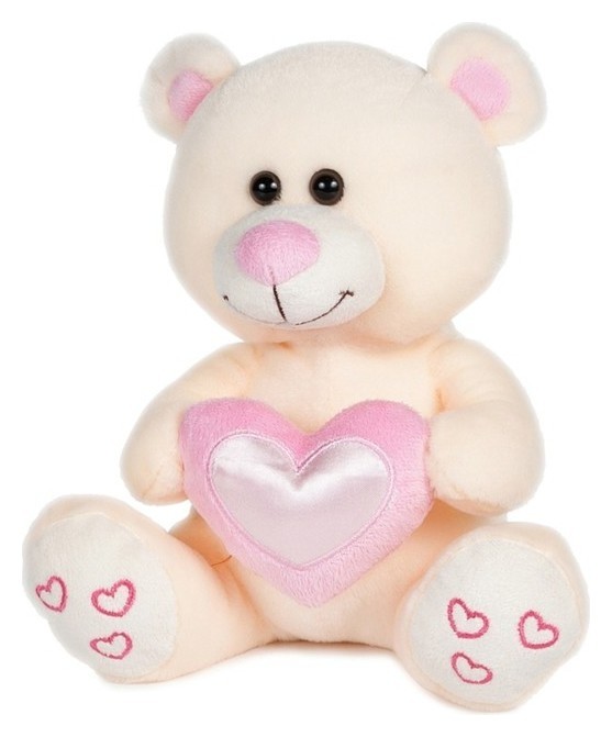 

Мягкая игрушка «Мишка влюбленный», цвет бежевый, 22 см
