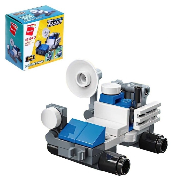 Конструктор «Транспорт», 10 видов  Enlighten Brick (Qman)