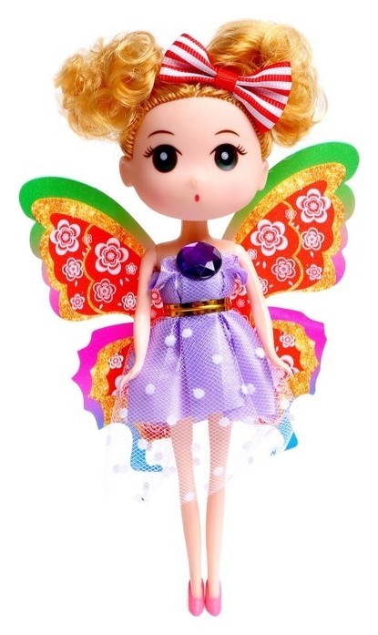 Кукла модная «Фея бабочка» в платье