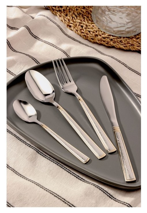 

Набор столовых приборов «Мэй», 24 предмета