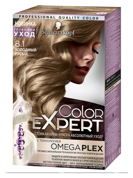 Тон 8.1 Холодный русый  Schwarzkopf Professional