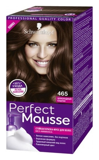 Тон 465 Шоколадный каштан  Schwarzkopf Professional