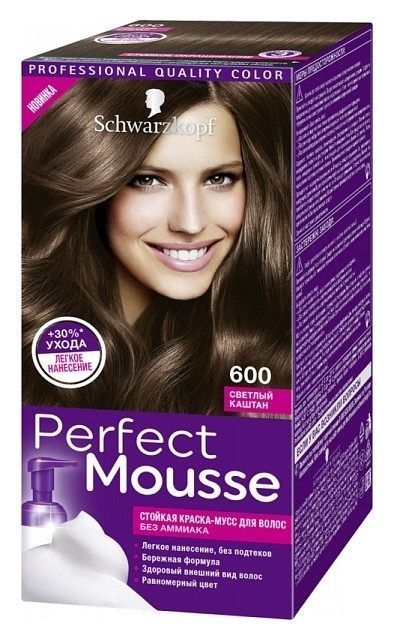 Тон 600 Светлый каштан  Schwarzkopf Professional
