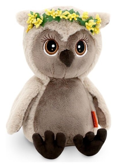 Мягкая игрушка «Сова соня: ясное утро», 20 см  Orange toys