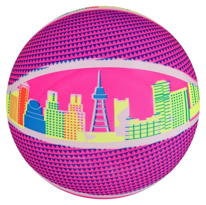 Мяч детский «Город» 22 см, 60 г