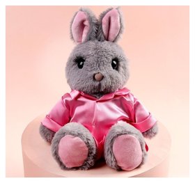 Мягкая игрушка «Зайка в пижаме», цвет розовый Зайки Li&Lu