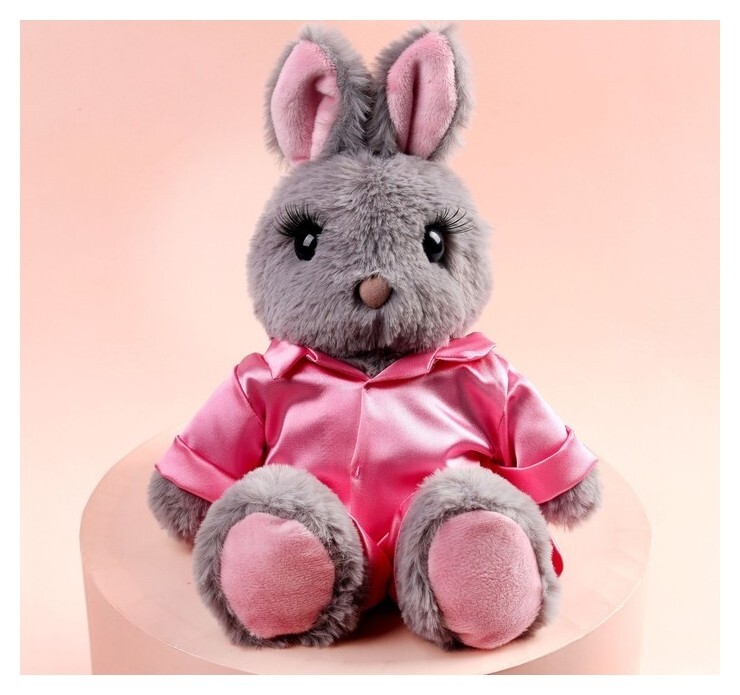Мягкая игрушка «Зайка в пижаме», цвет розовый Зайки Li&Lu