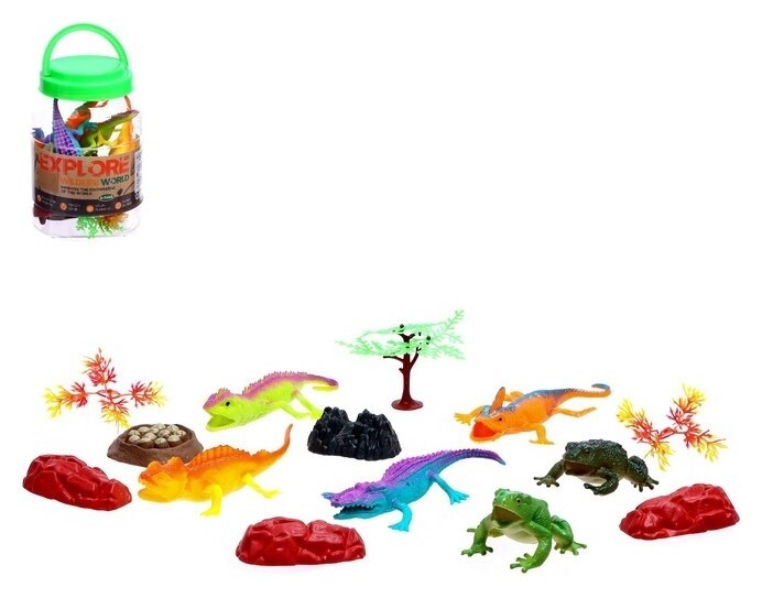 Набор животных «Ящерицы»  