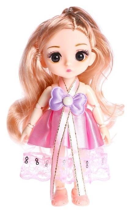 Кукла модная шарнирная «Эмма» в платье