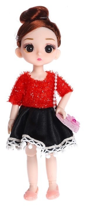 Кукла модная шарнирная «Лиза» в платье
