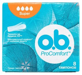 Тампоны ProComfort Super O.B.
