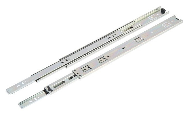 Шариковые направляющие полного выдвижения MF L=450мм н=45мм 