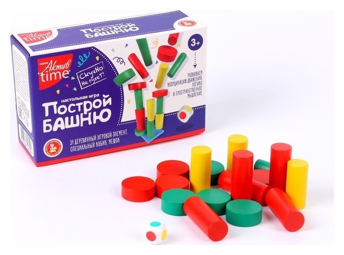 

Игра настольная «Построй башню»