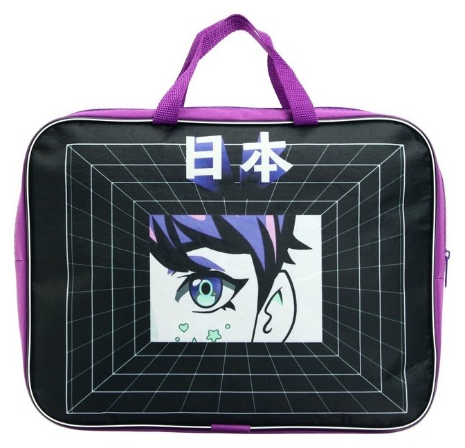 

Папка с ручками текстиль А4 350 х 270 х 70 мм Calligrata, глаза