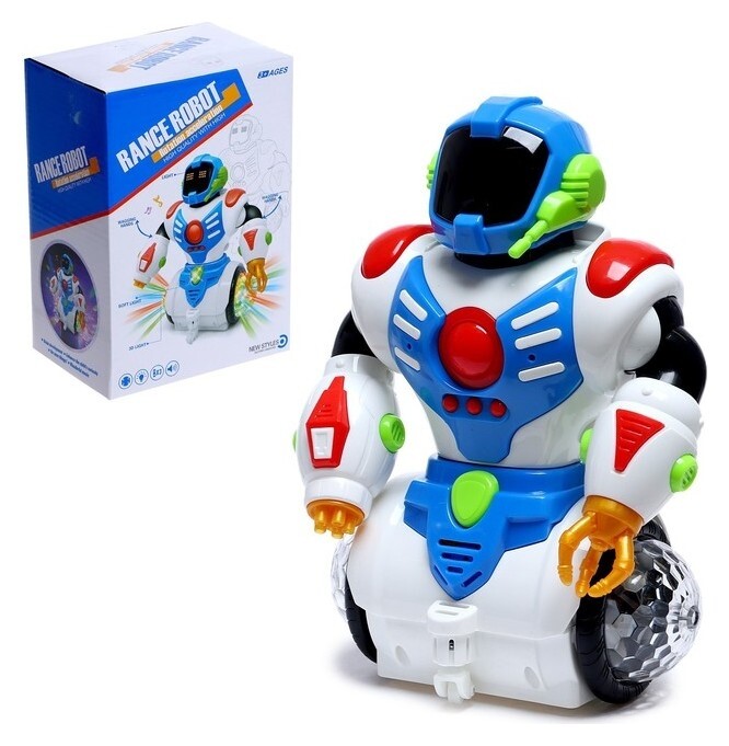 Робот «Танцовщик», световые и звуковые эффекты, работает от батареек  