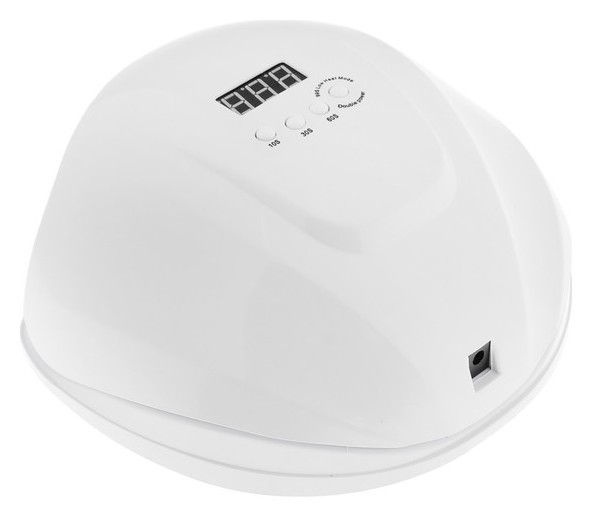 

Лампа для гель-лака Luazon Luf-02, Uv/led, 54 Вт, 36 диодов, таймер 10/30/60, от сети, белая 69292