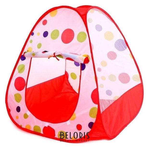 Детская игровая палатка «Кружки» 80 × 80 × 96 см NNB