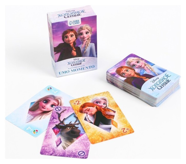 Карточная игра "UMO Momento", холодное сердце Disney
