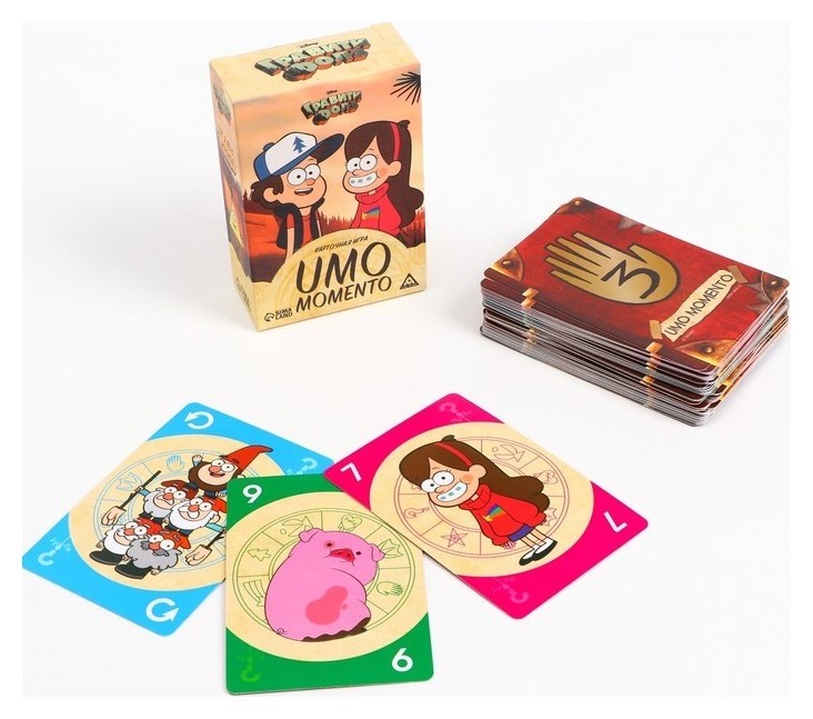 

Игра карточная "UMO Momento", гравити фолз