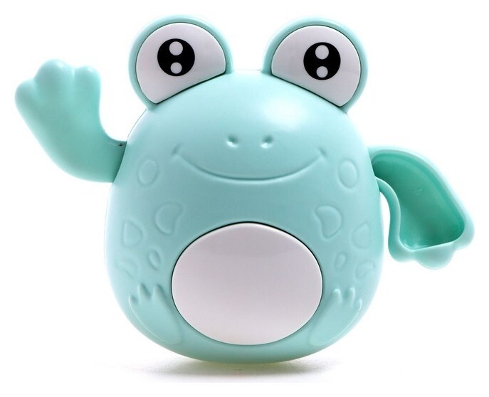 Игрушка заводная «Лягушка», водоплавающяя 
