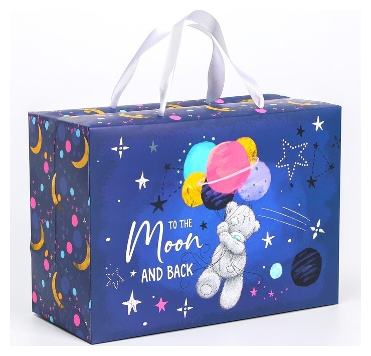 Пакет-коробка, "Universe", Me To You, 28 х 20 х 13 см  Me to you