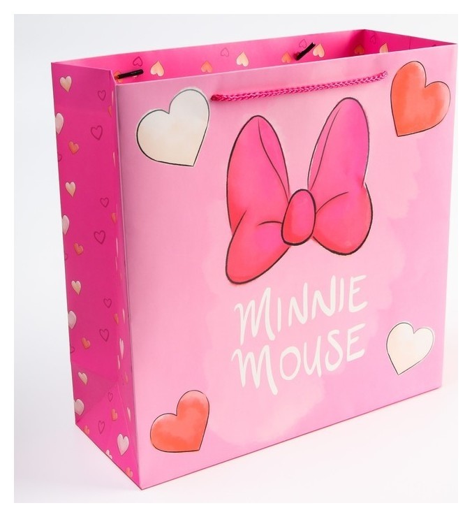 

Пакет ламинат "There's Only One Minnie", минни маус, 30 х 30 х 12