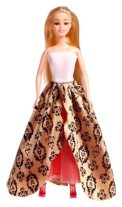 Кукла-модель "Милена" в пышном платье  