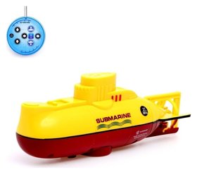 Подводная лодка радиоуправляемая «Гроза морей», свет, цвет жёлтый 